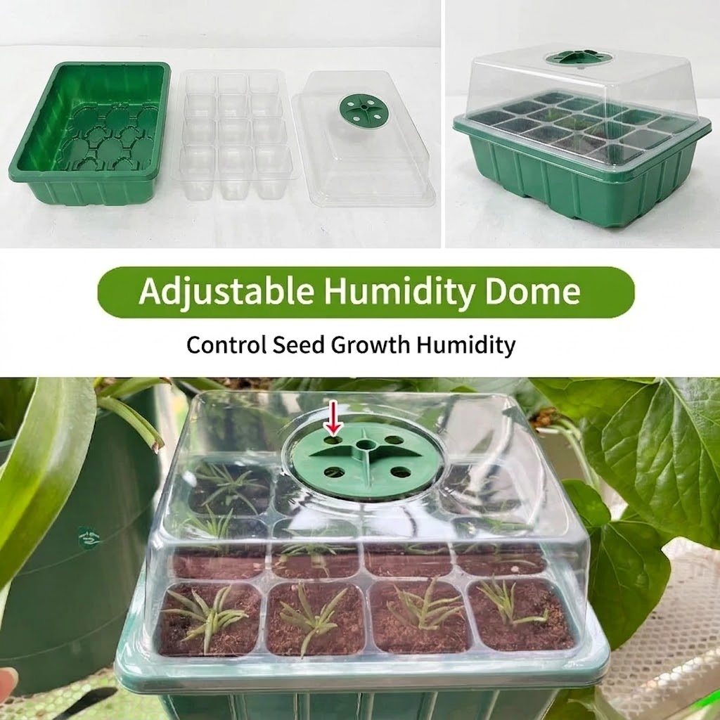 Baki Semai Benih dengan Kit La - Humidity Dome Kit ulasan dan harga