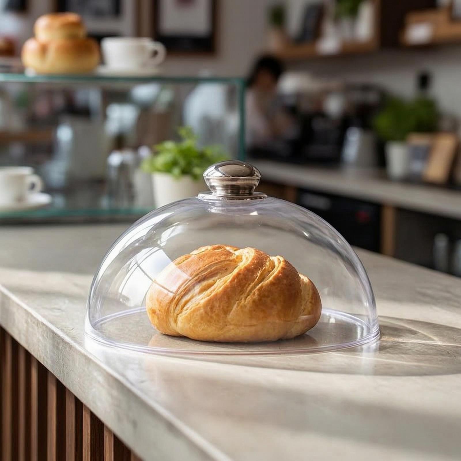 Penutup Kubah Kue Transparan d - Plastic Dome Clear ulasan dan harga